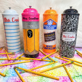 Digital Pencil Holder Stickers