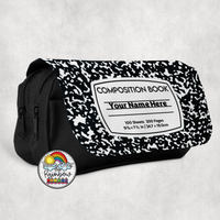 Composition Large Pencil Bag