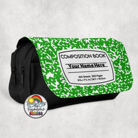 Composition Large Pencil Bag