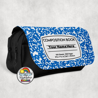 Composition Large Pencil Bag