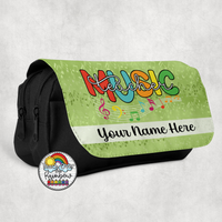 Music Teacher Large Pencil Bag