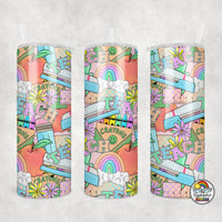 Teacher Things Pastel Tumbler