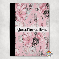 Pink Floral Portfolio