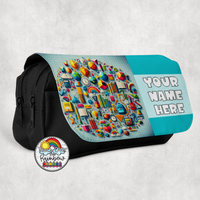 School Supplies 4 Large Pencil Bag