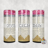 Chapter Book Pencil Tumbler