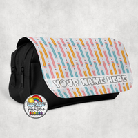 Pastel Pencil Large Pencil Bag