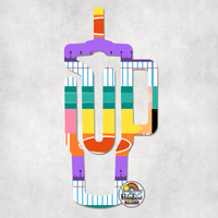 School Supplies 1 Acrylic Paperclips