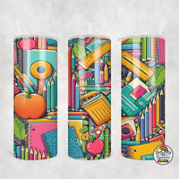 School Supplies 3 Tumbler