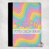 Retro Rainbow TEACH Portfolio