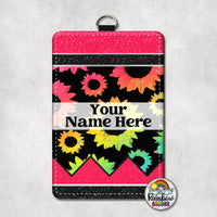 Rainbow Daisy Pencil Vertical