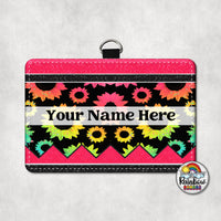 Rainbow Daisy Pencil Horizontal