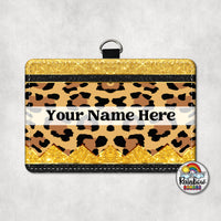 Leopard Glitter Pencil Horizontal