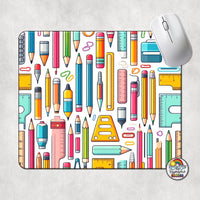 School Supplies 2 Mouse Pad