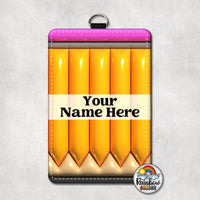 Yellow Puff Pencil Vertical