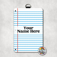 Notebook Paper Vertical