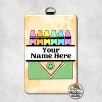 Water Color Crayons All Colors Vertical