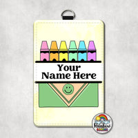 Water Color Crayons All Colors Vertical