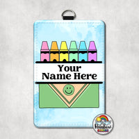 Water Color Crayons All Colors Vertical