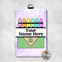 Water Color Crayons All Colors Vertical