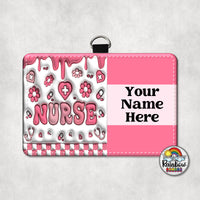 Nurse Checkered Horizontal