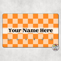 Plain Checker 1-Hall Pass Holder