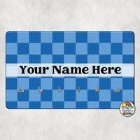 Plain Checker 1-Hall Pass Holder