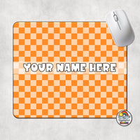 Plain Checkered 1 Mouse Pad