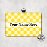 Plain Checkered 1 All Colors Horizontal