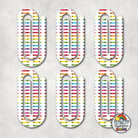All the Crayons Acrylic Paperclips