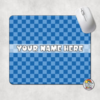 Plain Checkered 1 Mouse Pad