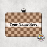 Plain Checkered 1 All Colors Horizontal