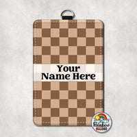 Plain Checkered 1 All Colors Vertical