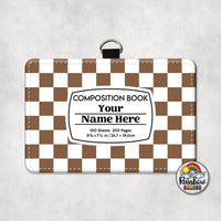 Checkered Comp 2 All Colors Horizontal