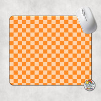 Plain Checkered 1 Mouse Pad