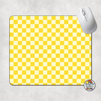 Plain Checkered 1 Mouse Pad