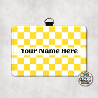 Plain Checkered 2 All Colors Horizontal