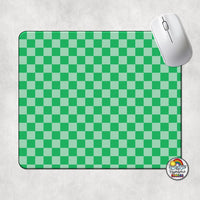 Plain Checkered 1 Mouse Pad