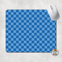 Plain Checkered 1 Mouse Pad