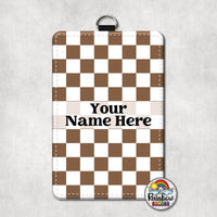 Plain Checkered 2 All Colors Vertical