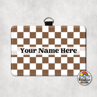 Plain Checkered 2 All Colors Horizontal