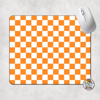Plain Checkered 2 Mouse Pad