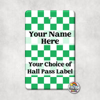 Plain Checkered 2-Single Pass