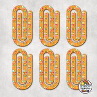 Peace, Love, & Bus Acrylic Paperclips