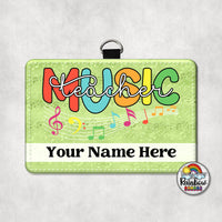 Music Teacher Horizontal