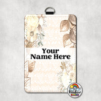 Lace Floral Vertical