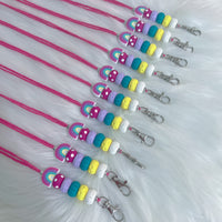 Purple Polka Dot Rainbow