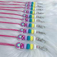 Purple Polka Dot Rainbow