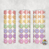 Rainbow Smiles 2 Tumbler