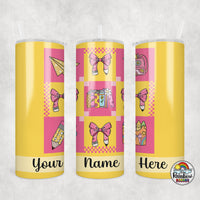 Pencil Bows 1 Tumbler