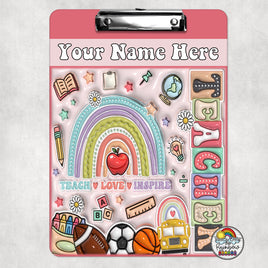 Teach Love Inspire 2 Clipboard